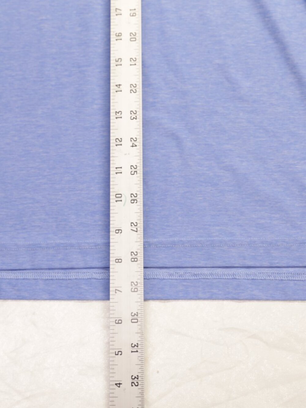 Straight Down Men’s Polo Shirt Light Blue Performance Stretch Golf Short Sleeve - Picture 5 of 11